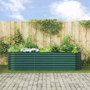 Hochbeet Grün Stahl 320 cm