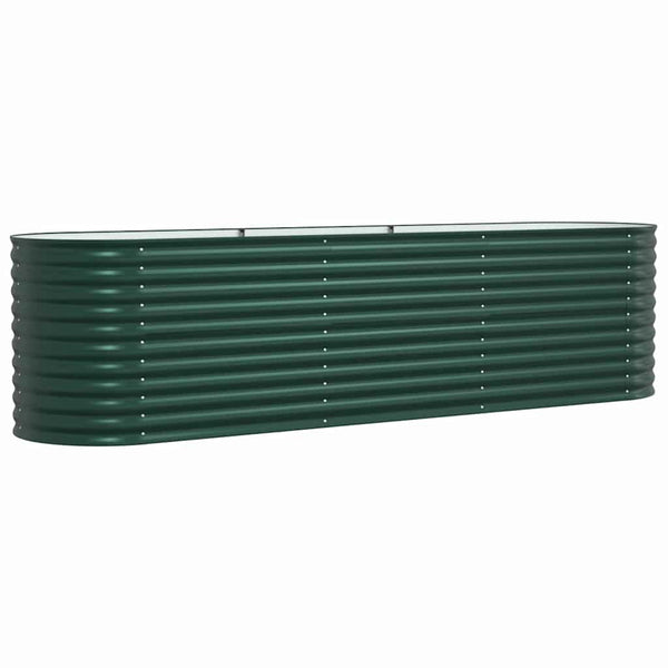 Hochbeet Grün Stahl 320 cm