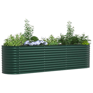 Hochbeet Grün Stahl 320 cm