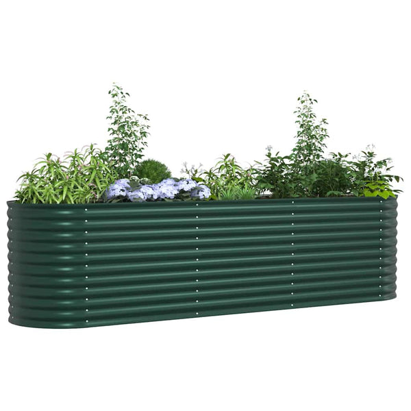 Hochbeet Grün Stahl 320 cm