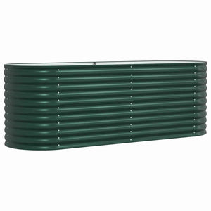 Hochbeet Grün 240 cm Stahl