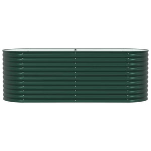 Hochbeet Grün 240 cm Stahl