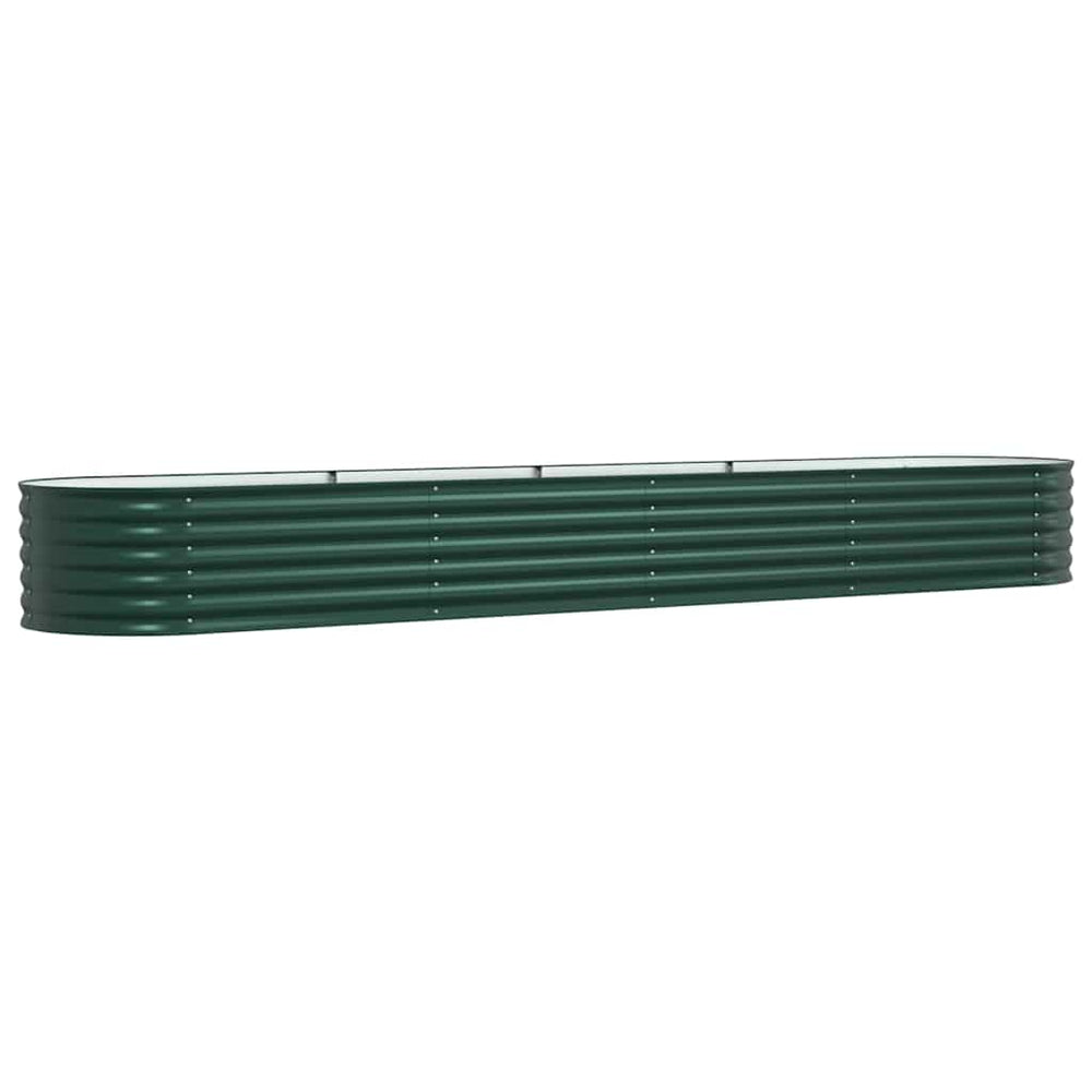 Hochbeet Grün 400 cm Stahl