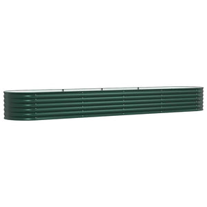 Hochbeet Grün 400 cm Stahl