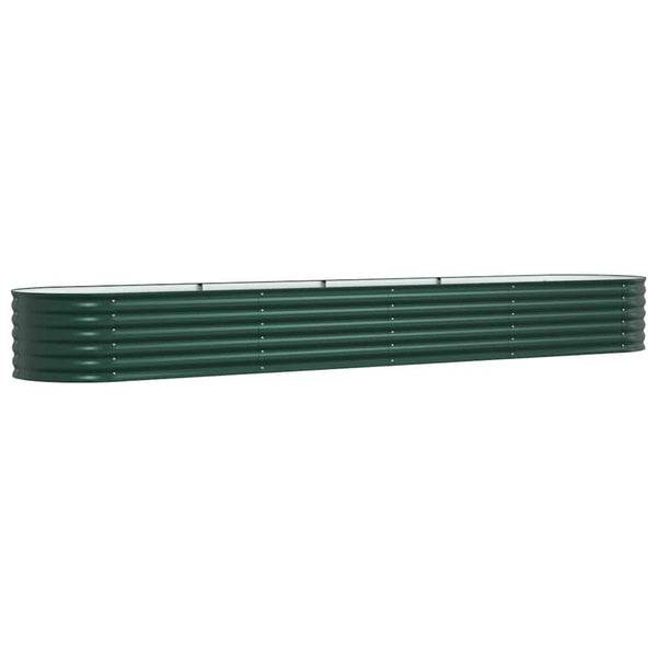 Hochbeet Grün 400 cm Stahl