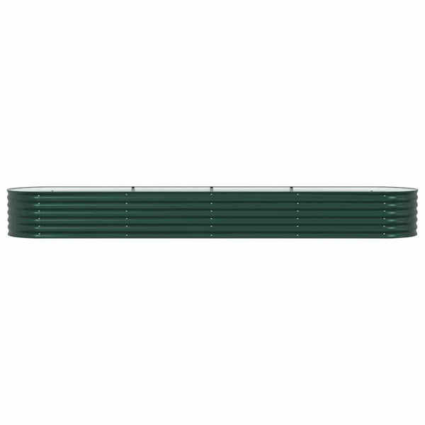Hochbeet Grün 400 cm Stahl