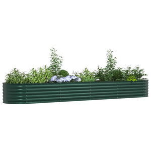 Hochbeet Grün 400 cm Stahl