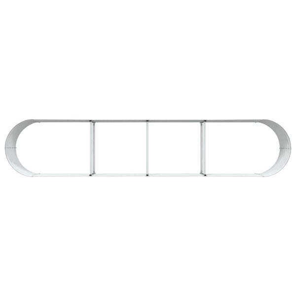 Hochbeet Grün 400 cm Stahl