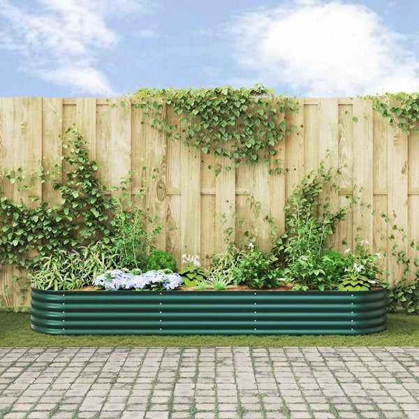 Hochbeet Grün Stahl 320 cm