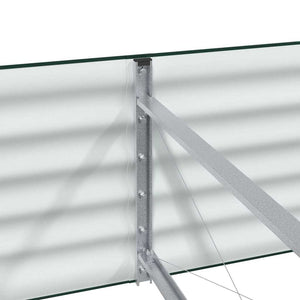 Hochbeet Grün 240 cm Stahl