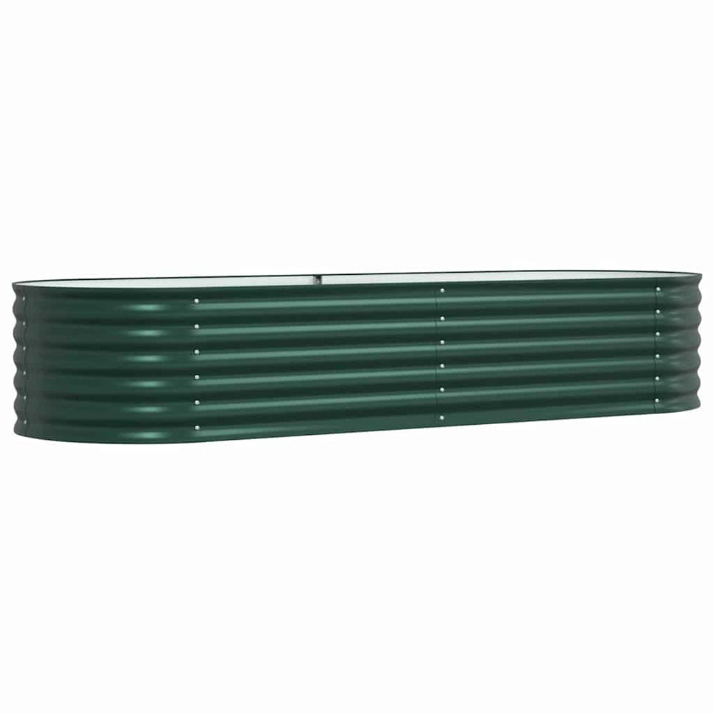 Hochbeet Grün 240 cm Stahl