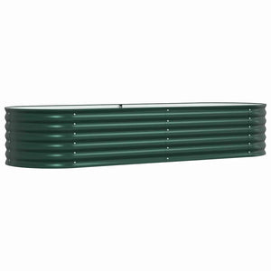 Hochbeet Grün 240 cm Stahl