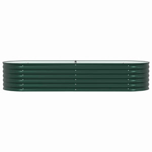 Hochbeet Grün 240 cm Stahl
