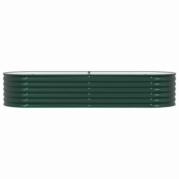 Hochbeet Grün 240 cm Stahl