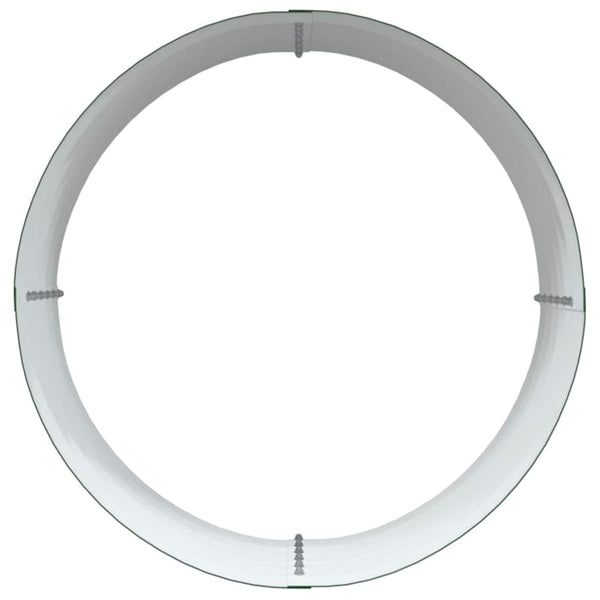 Grünes Stahl Hochbeet 80x80x44cm