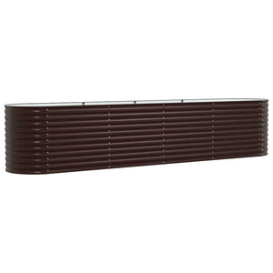 Hochbeet Braun 400 cm Stahl
