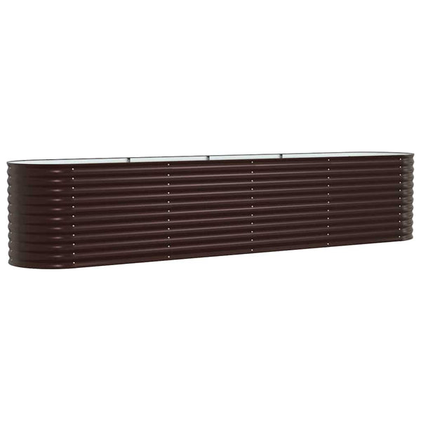Hochbeet Braun 400 cm Stahl