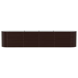 Hochbeet Braun 400 cm Stahl