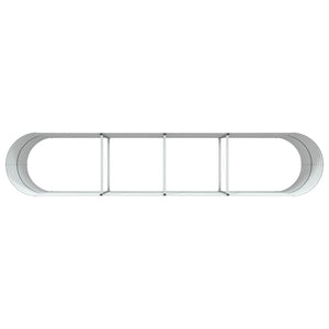 Hochbeet Braun 400 cm Stahl