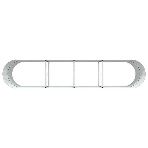 Hochbeet Braun 400 cm Stahl
