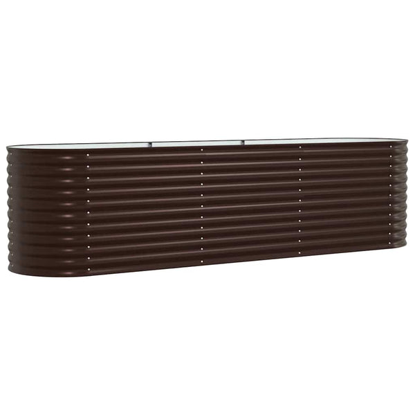 Hochbeet Braun 320 cm Stahl