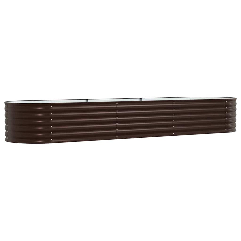 Hochbeet Braun 320 cm Stahl