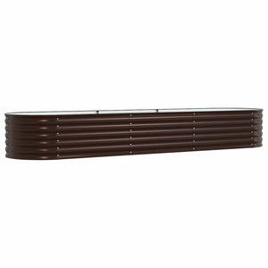 Hochbeet Braun 320 cm Stahl