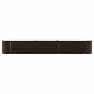 Hochbeet Braun 320 cm Stahl