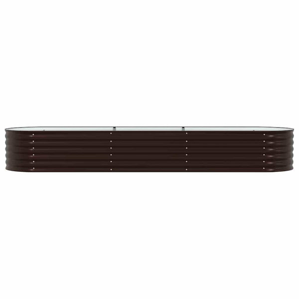 Hochbeet Braun 320 cm Stahl