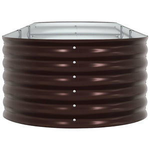 Hochbeet Braun 320 cm Stahl