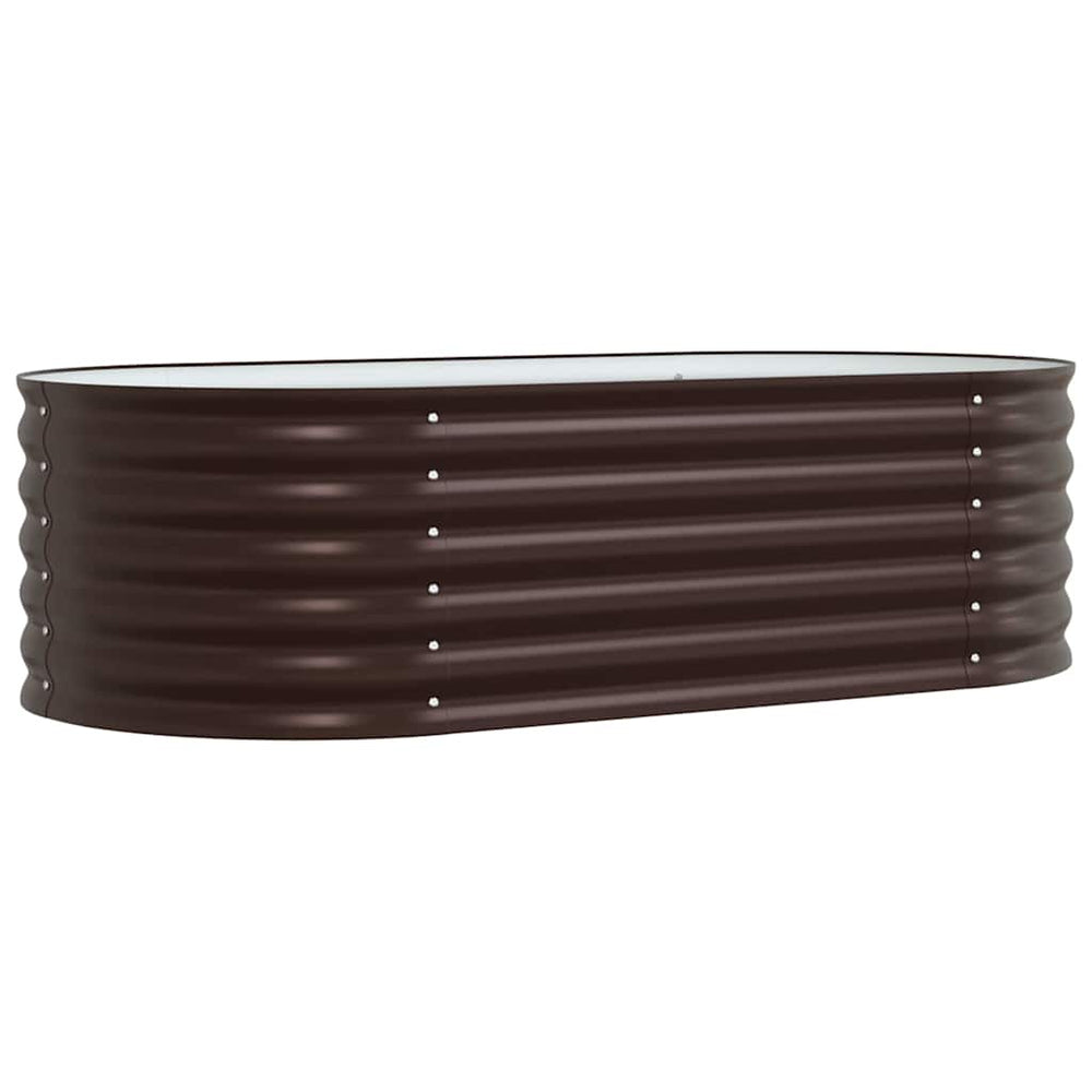 Hochbeet Braun 160 cm Stahl