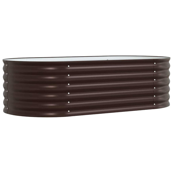 Hochbeet Braun 160 cm Stahl