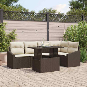 Garten Sofa Set mit Kissen & Stauraum