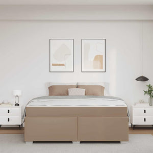 Bett mit Matratze Cappuccino 180x200 cm