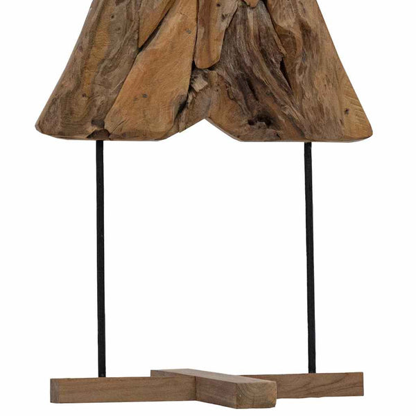 Teak Weihnachtsbaum mit Ständer 90cm