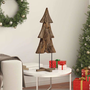 Teak Weihnachtsbaum mit Ständer 90cm