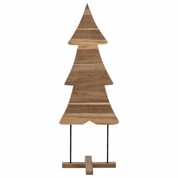 Teak Weihnachtsbaum mit Ständer 90cm