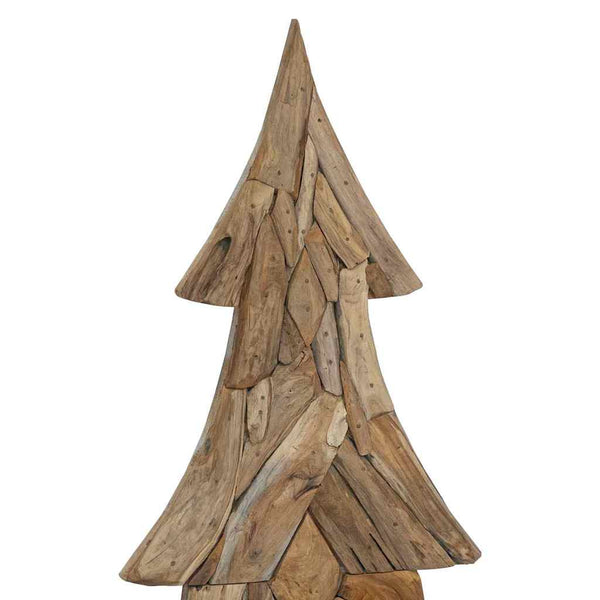 Teak Weihnachtsbaum mit Ständer 181,5cm