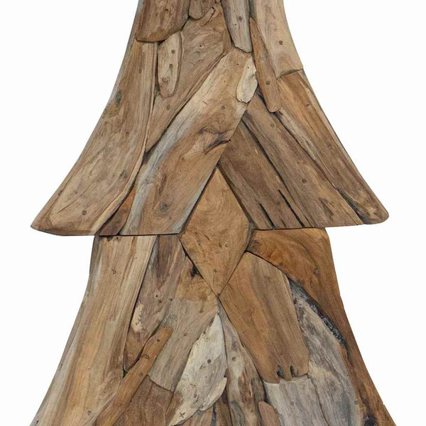 Teak Weihnachtsbaum mit Ständer 181,5cm