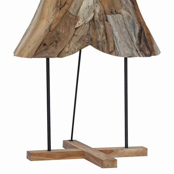 Teak Weihnachtsbaum mit Ständer 181,5cm