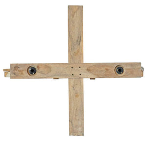 Teak Weihnachtsbaum mit Ständer 181,5cm