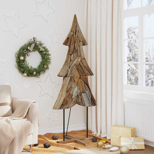 Teak Weihnachtsbaum mit Ständer 181,5cm