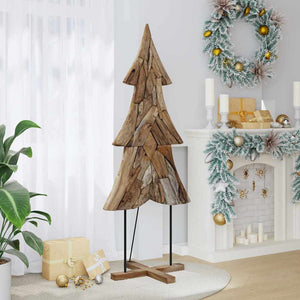 Teak Weihnachtsbaum mit Ständer 181,5cm
