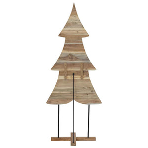 Teak Weihnachtsbaum mit Ständer 181,5cm