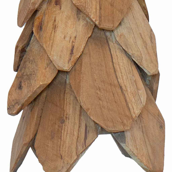 Teak Weihnachtsbaum mit Ständer 51cm