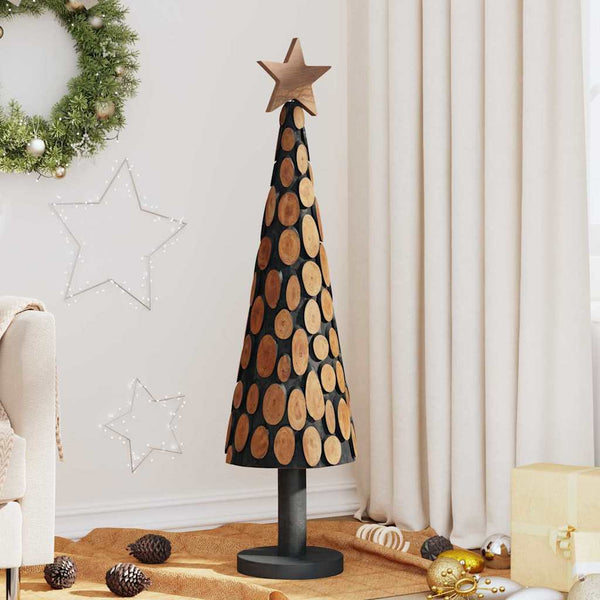 Teak Weihnachtsbaum mit Ständer 120cm