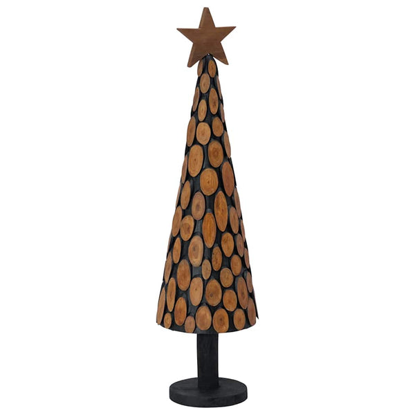 Teak Weihnachtsbaum mit Ständer 120cm