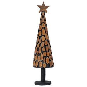 Teak Weihnachtsbaum mit Ständer 120cm