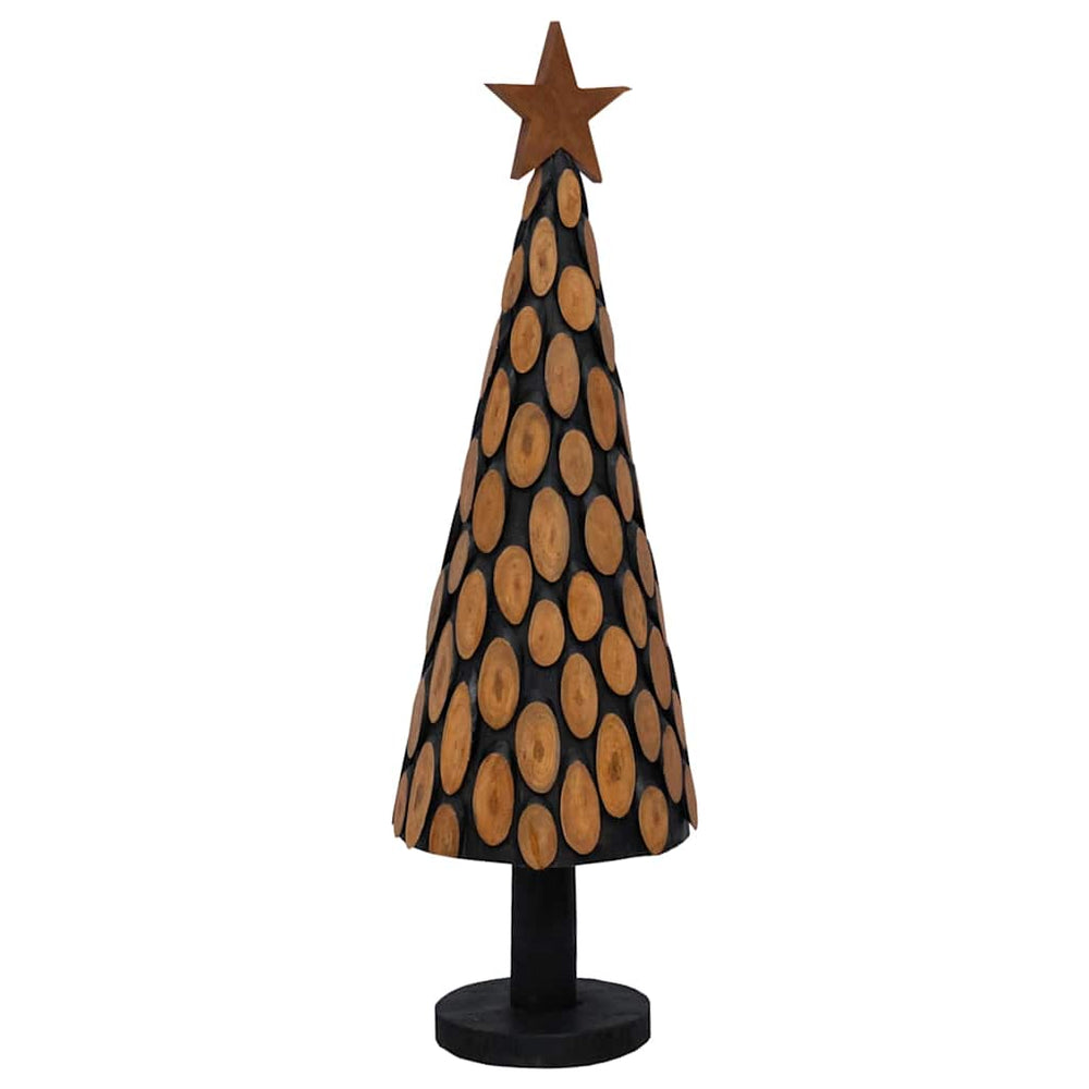 Teak Weihnachtsbaum mit Ständer, 149cm