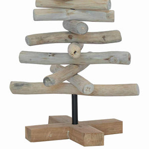 Weihnachtsbaum Teakholz Braun 60 cm